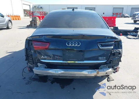 2016 Audi A6 3.0T Premium Plus from USA, damaged, VIN WAUFGAFC0GN093898